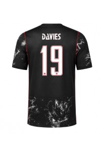 Kanada Alphonso Davies #19 Jalkapallovaatteet Vieraspaita MM-kisat 2026 Lyhythihainen
